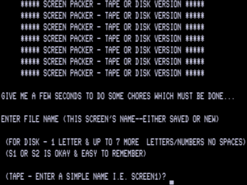 Screen shot